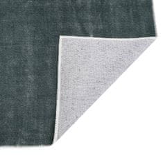 Vidaxl Koberec behúň skladací a prateľný sivý 60x200 cm polyester