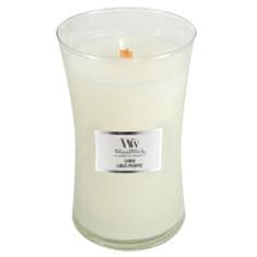 Woodwick Sviečka oválna váza , Čistá bielizeň, 609.5 g