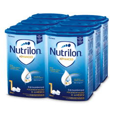 Nutrilon 1 Advanced počiatočné dojčenské mlieko 6x 800g, 0+