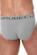 Brubeck Pánske slipy 00290A grey, šedá, XL