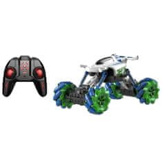 Wiky Auto Moon Rover RC na diaľkové ovládanie 35 cm zelený