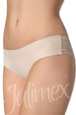 Julimex Dámske nohavičky Tanga beige, béžová, XL