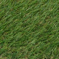Vidaxl Umelý trávnik, zelený 1 x 8 m/20-25 mm