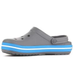 Crocs Dreváky sivá 37 EU Crocband Charcoalocean