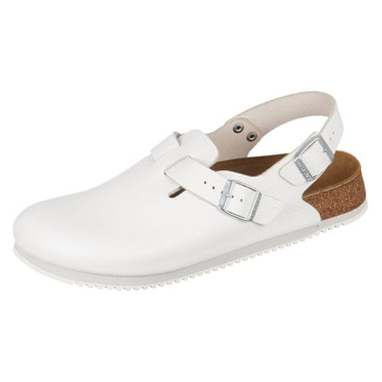 Birkenstock Dreváky biela Tokio Wei