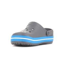 Crocs Dreváky sivá 39 EU Crocband Charcoalocean