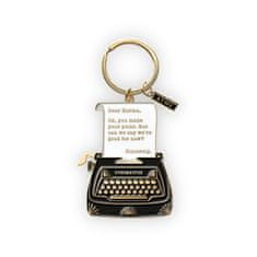 Decor By Glassor Kľúčenka s retro písacím strojom