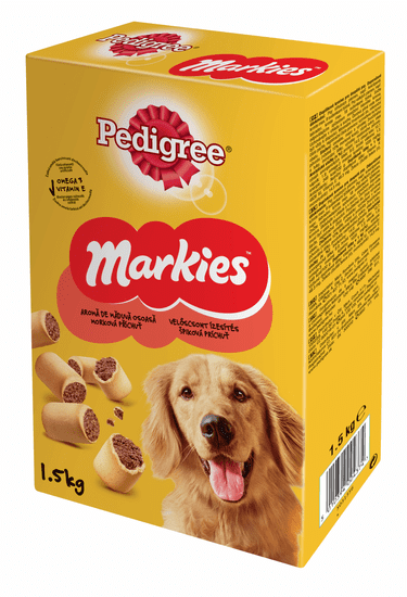 Pedigree pochúťka Markies 1,5 kg