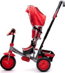 Baby Mix Dětská tříkolka s LED světly Baby Mix Lux Trike růžová