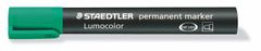 Staedtler Permanentný popisovač "Lumocolor 352", zelená, 2 mm, kužeľový hrot, 352-5