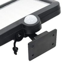 Vidaxl Solárna lampa s pohybovým senzorom biele LED svetlo