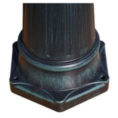 Petromila vidaXL Záhradné dvojramenné stĺpové svietidlo Preston, 215 cm
