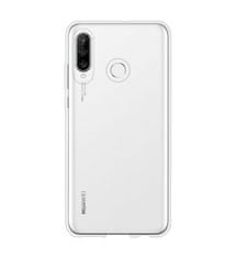 Nuvo Gumené puzdro na Huawei P30 Lite transparentné