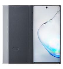 SAMSUNG Clear View Cover pre Galaxy Note 10 čierny, EF-ZN970CBEGWW