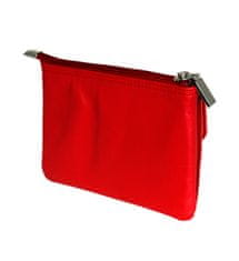 Nuvo peňaženkové puzdro z pravej kože červené