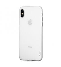 Nuvo Plastové SLIM puzdro Apple iPhone X biele