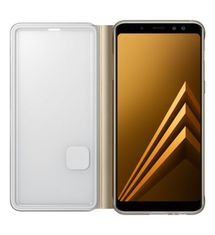 SAMSUNG Neon flipový kryt pre Samsung Galaxy A8 zlatý, EF-FA530PFEGWW