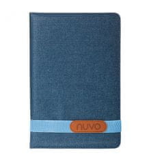 Nuvo BookCover pre 7.0 - 8.0 tablety, riflová modrá, N-UNI-TAB-BC-8-MOD