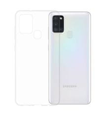 Nuvo Gumené puzdro pre Samsung Galaxy A21s transparentné