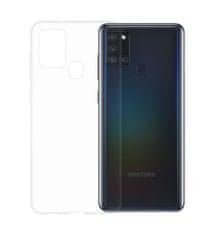 Nuvo Gumené puzdro pre Samsung Galaxy A21s transparentné