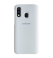 SAMSUNG flipový kryt pre Galaxy A40 biely