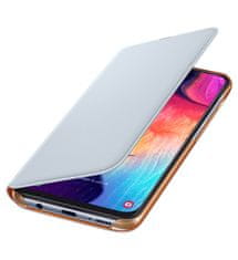 SAMSUNG flipový kryt pre Galaxy A50 biely