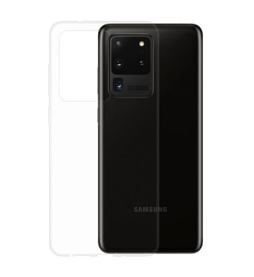 Nuvo Gumené puzdro na Samsung Galaxy S20 Ultra transparentné