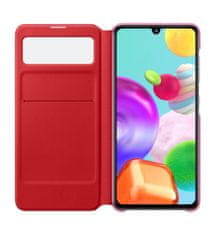 SAMSUNG S-View cover puzdro pre Galaxy A41 biely