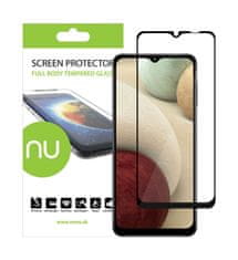 Nuvo Ochranné sklo NUVO pre Samsung Galaxy A12 čierny rám
