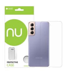 Nuvo Gumené puzdro pre Samsung Galaxy S21 transparentné