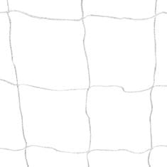 Vidaxl Futbalová bránka so sieťou 182x61x122 cm oceľová biela