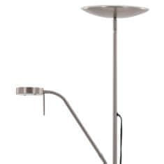 Vidaxl Stojanová lampa strieborná 180 cm 16 W