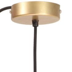 Vidaxl Závesná lampa 25 W, mosadzná, okrúhla 17 cm E27