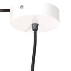 Vidaxl Závesná lampa 25 W, biela, okrúhla 17 cm E27