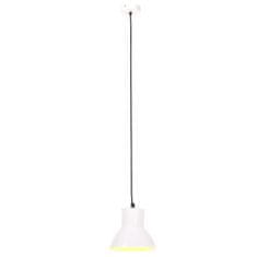 Vidaxl Závesná lampa 25 W, biela, okrúhla 17 cm E27