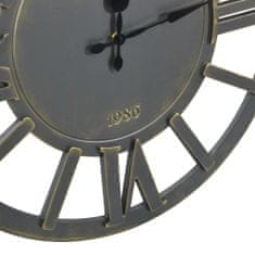 Vidaxl 321469 Wall Clock Grey 60 cm MDF