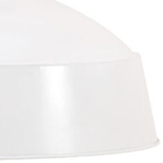 Vidaxl Industriálna závesná lampa 32 cm, biela E27