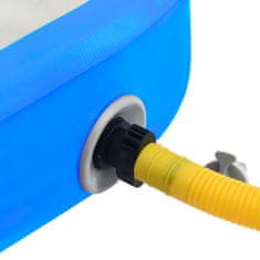 Vidaxl Nafukovacia žinenka s pumpou 600x100x20 cm, PVC, modrá