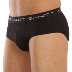 Gant 3PACK pánske slipy čierne (900003001-005) - veľkosť M