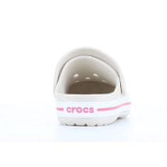 Crocs Dreváky sivá 36 EU Crocband Stuccomelon