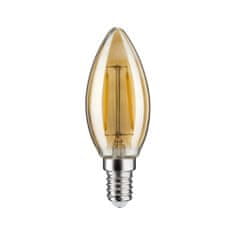 Paulmann Paulmann LED sviečka 4,7 W E14 zlatá zlaté svetlo 287.05 28705