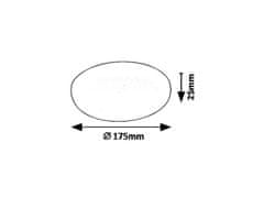 Rabalux LED zápustné prisadené stropné svietidlo Oleg 1x18W | 1890lm | 4000K | IP65 - biele