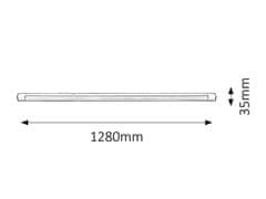 Rabalux Rabalux svietidlo pod linku Band light G13 T8 1x MAX 36W 2305