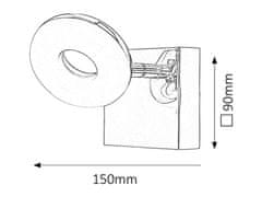 Rabalux Rabalux kúpeľňové svietidlo Beata LED 5W IP44 5716