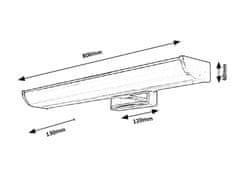 Rabalux Rabalux kúpeľňové svietidlo Evron LED 13,5W IP44 DIM 5064