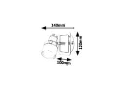 Rabalux Rabalux kúpeľňové svietidlo Harold LED 5W IP44 5021