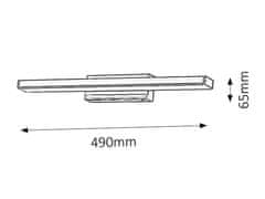 Rabalux Rabalux kúpeľňové svietidlo John LED 12W IP44 5897