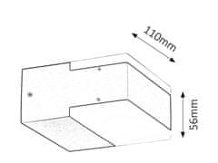 Rabalux Rabalux vonkajšie nástenné svietidlo Bona LED 2x 4,5W IP54 8060