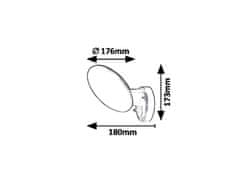 Rabalux Rabalux vonkajšie nástenné svietidlo Varna LED 12W IP54 8134