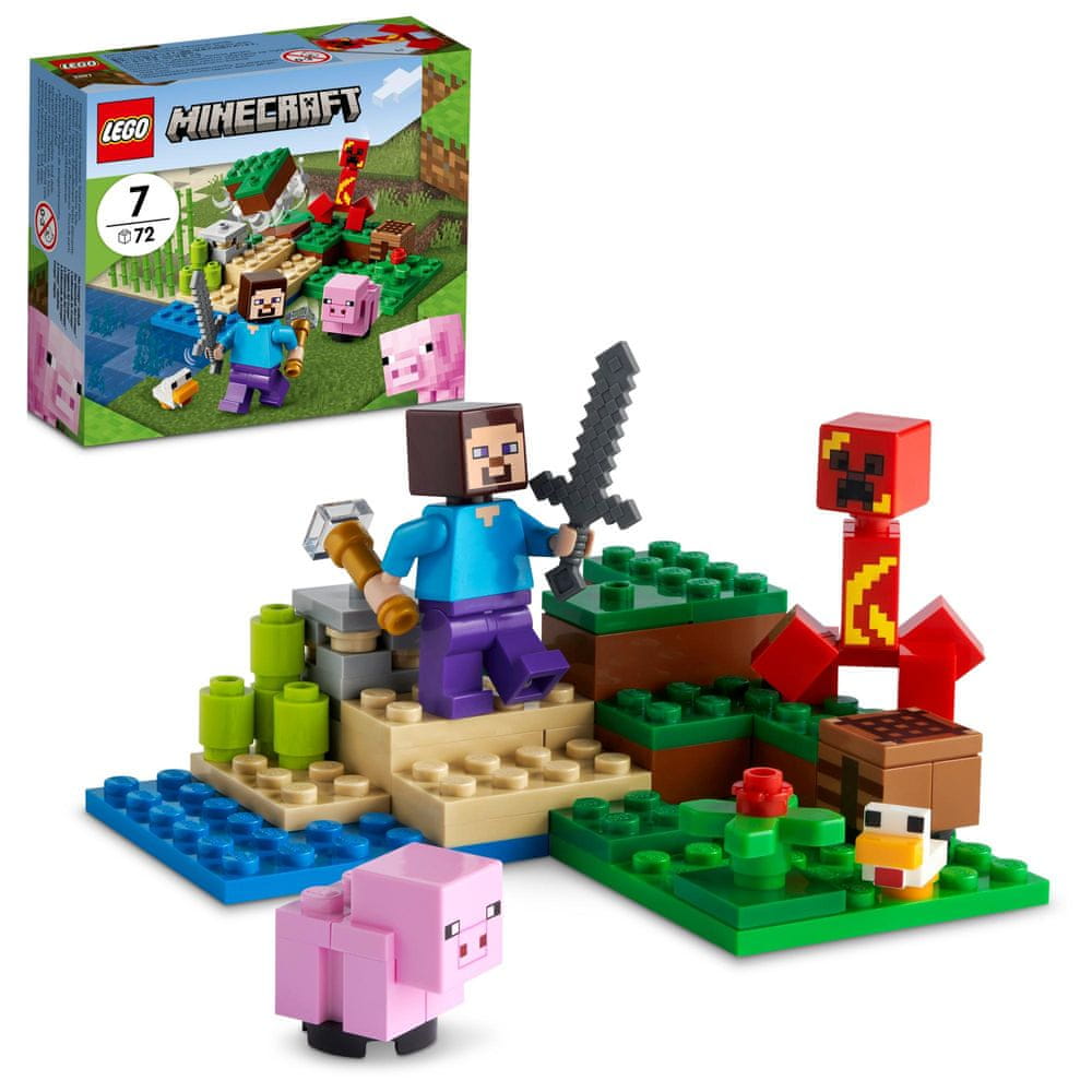 LEGO Minecraft 21177 Útok Creepera